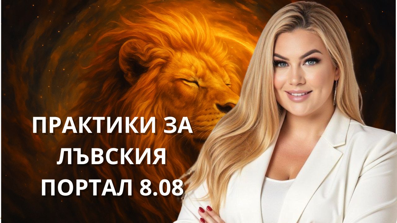 Стояна Нацева ни води през лъвският портал 8.8 – Квантовата врата към нова реалност