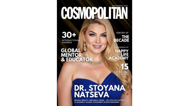 COSMOPOLITAN Д-р Стояна Нацева: Сила, цел и стремеж към глобално въздействие