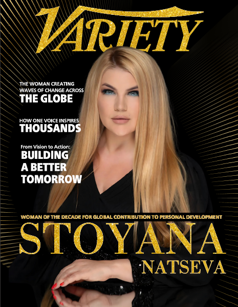 Статия в VARIETY Стояна Нацева е обявена за жена на десетилетието за глобален принос към личностното развитие