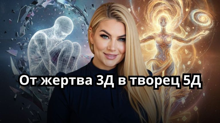 Д-р Стояна Нацева От жертва 3Д в творец 5Д